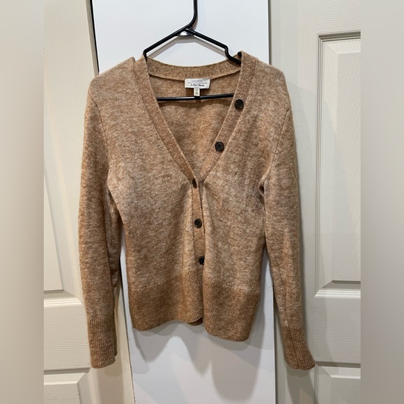 & Other Stories womens Beige Knit wool mohair cardigan size médium - Picture 1 of 8